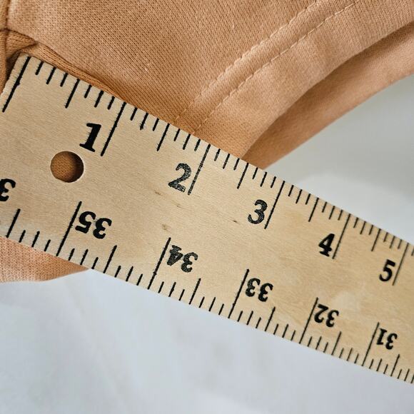 Volcom Just Chill Sweat Shorts Light Orange Size Medium - Picture 10 of 10